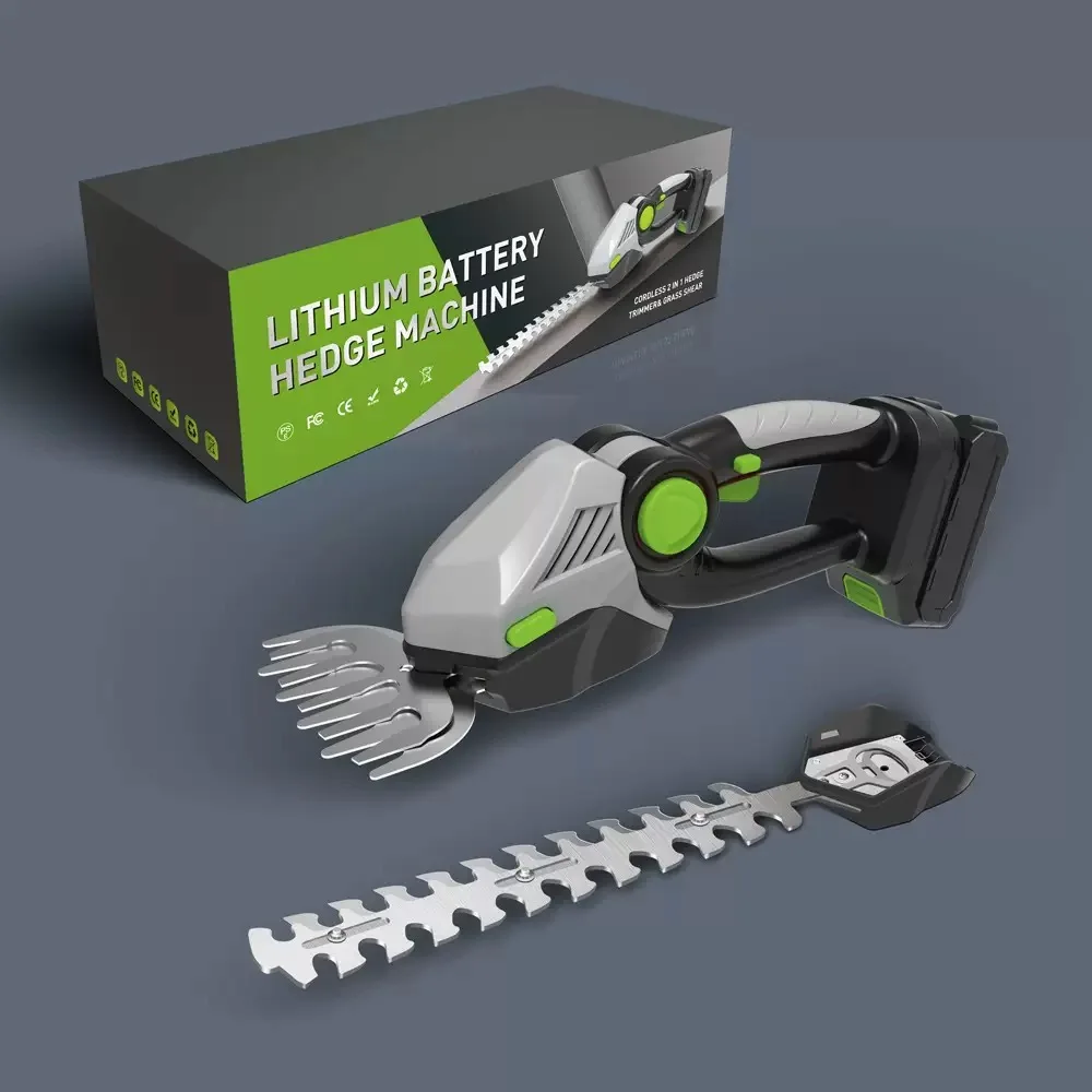 

Electric Small Hedge Trimmer, Lawn Mower, Household Wireless Handheld Mini Green Belt, Gardening and Pruning for Makita