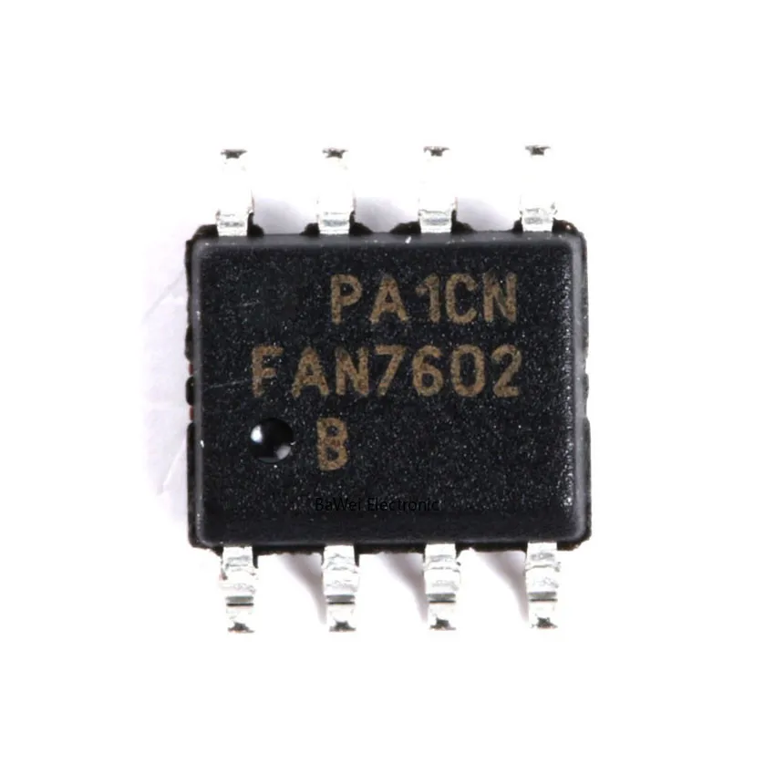 Original SMD FAN7602 chip PWM controller 1mA SOP-8 (10pcs)