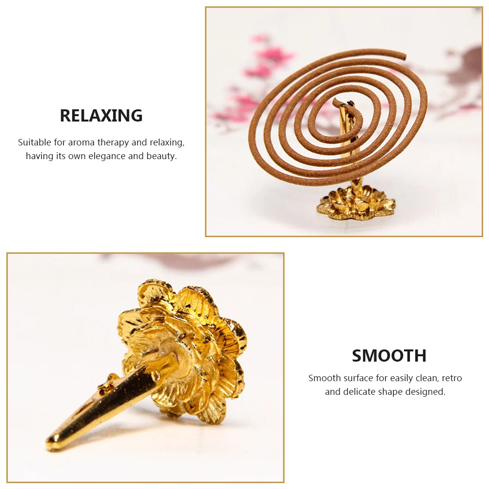 

2pcs Buddha Hand Incense Clip Premium Wear Resistant Material Smooth Easy Clean Retro Design For Aroma Therapy Study Bedroom