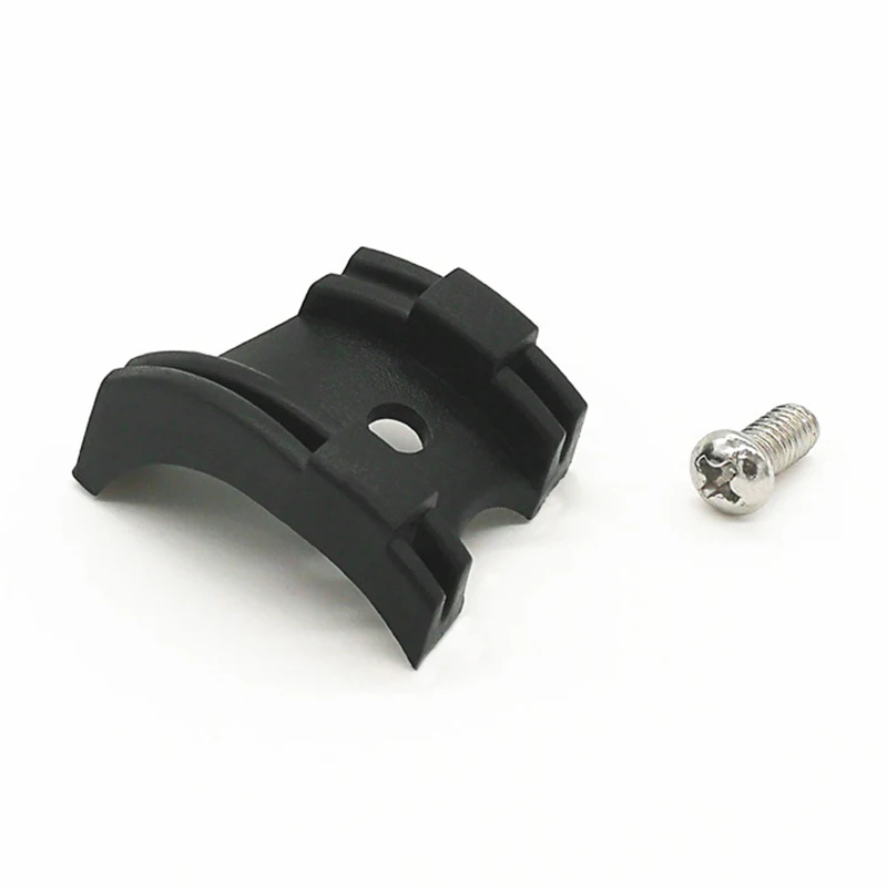 Road Bike Bicycle Frame Bottom Bracket Cable Guide Plastic 40mm*30mm W/Screw Black Bicycle Cycling Parts Accessories - Image 4