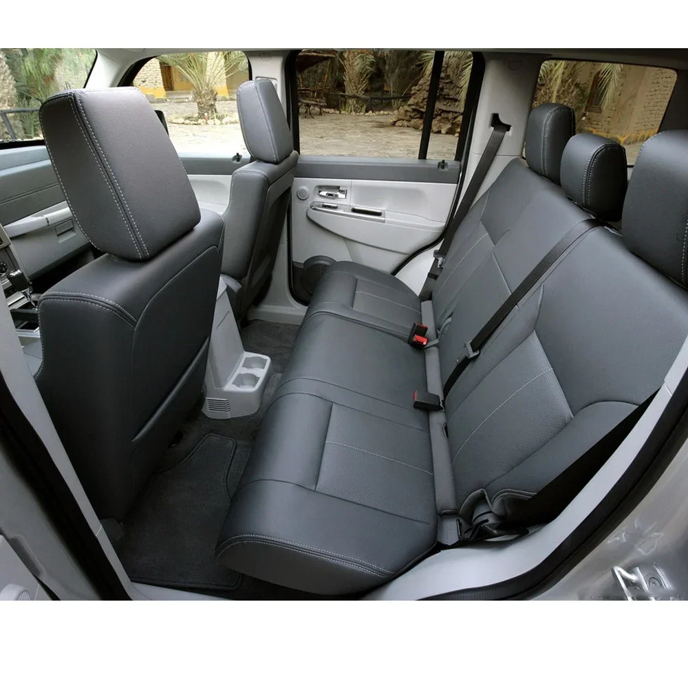 Spezieller Autositzbezug für Jeep Grand Cherokee ‌ 2007 2008 2009 2010 PU-Leder-Sitzkissen Schutzpolster Autositzbezüge – Detail 2