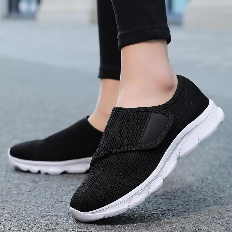 

Popular Casual Unisex Orthopedics Wide Feet Swollen Shoes Thumb Eversion Adjusting Soft Comfortable Diabetic Shoe Walking Shoes