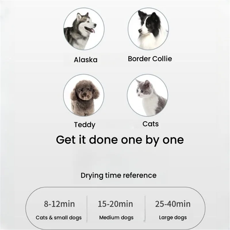 منفاخ هواء ومجفف للحيوانات الأليفة متعدد الوظائف مع ‌ جهاز الاستنشاق على الطاولة، مكنسة كهربائية عالية السرعة لشعر الكلاب، معدات تجميل الكلاب