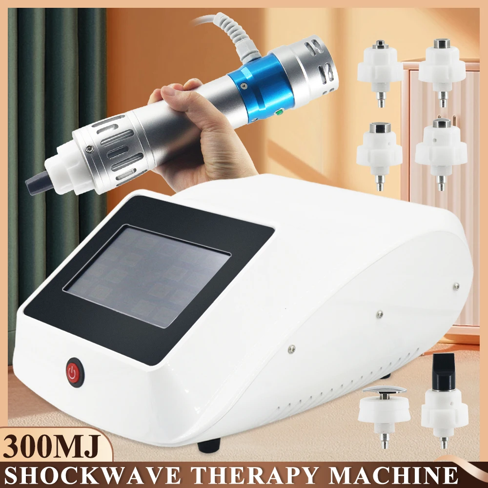 

Shock Wave Therapy Machine 300MJ Shockwave Physiotherapy Equipment For ED Treatment And Sport Injury Pain Relieve Body Massager