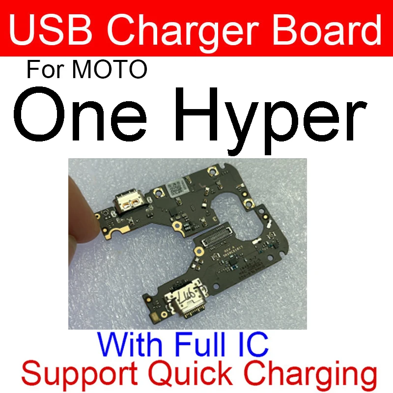 USB Charging Dock Board For Motorola Moto One Power One Action One Vision One Fusion Plus One Macro One Hyper USB Charger Board