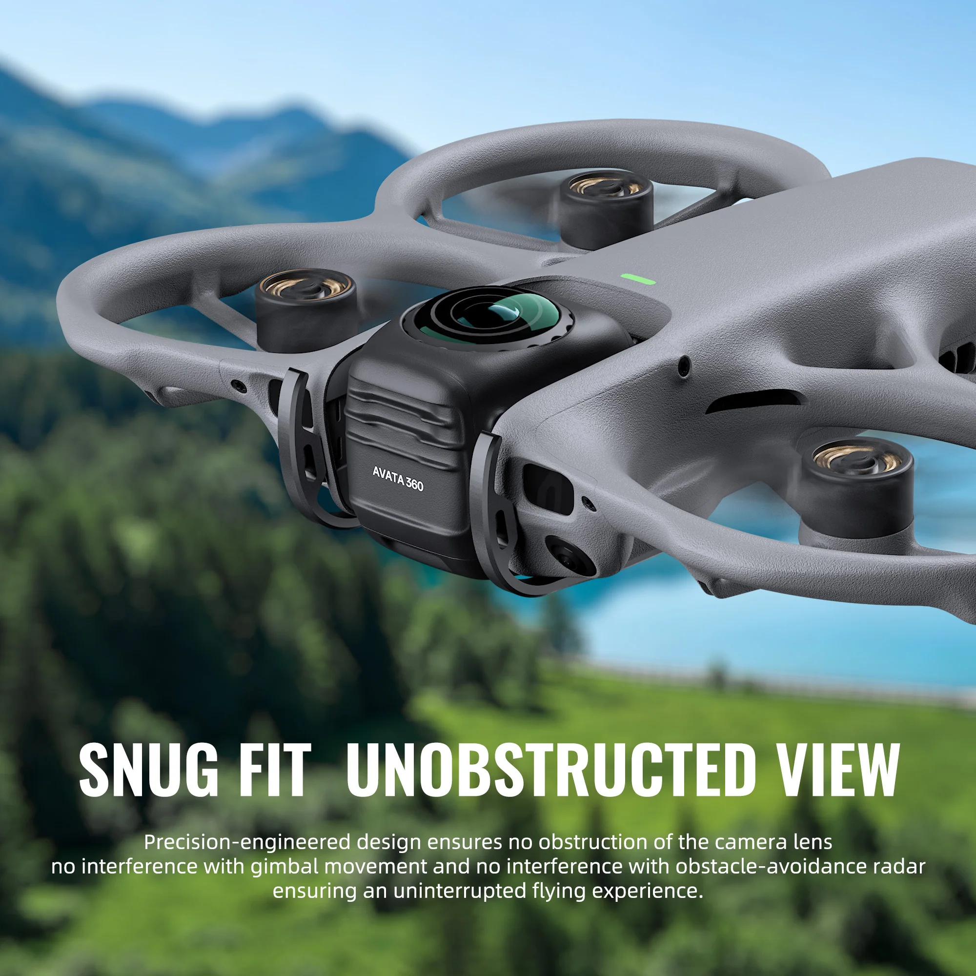STARTRC Aluminum Alloy Gimbal Anti-Collision Protection Bar Aerial Photography Drone Accessories for DJI Avata 360