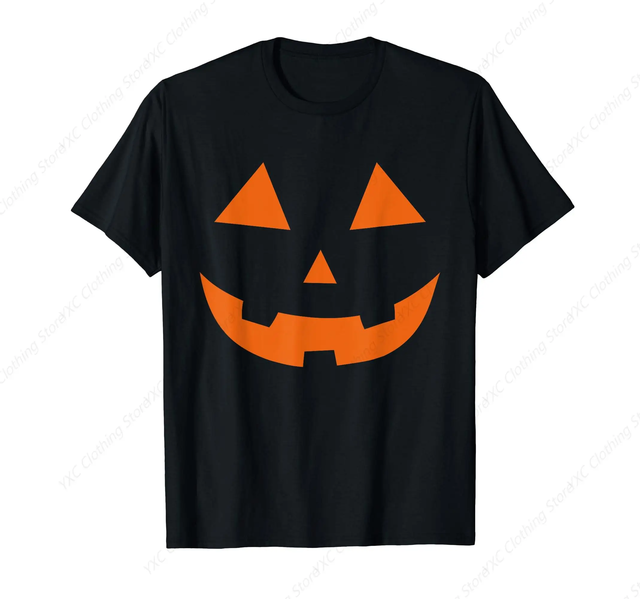 Jack o Lantern pumpkin face easy halloween costume T-Shirt