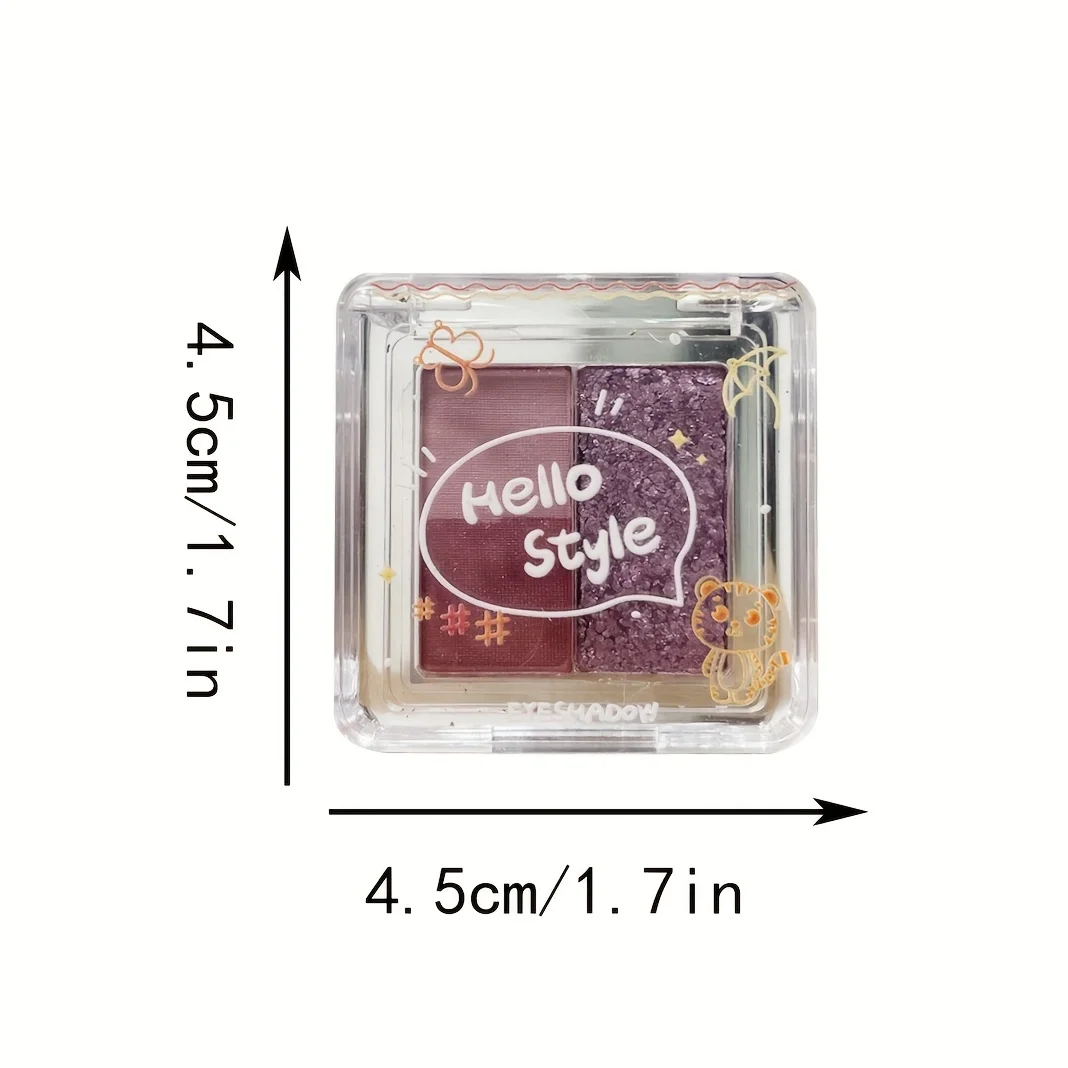 Quad-Lidschattenpalette „Storm Cloud“. |   Matte und perlmuttartige Erdtöne |   Rauchige und bewölkte Make-up-Looks