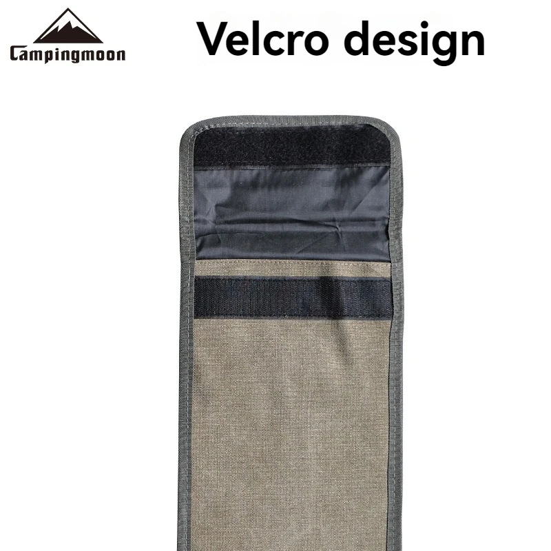 CAMPINGMOON في الهواء الطلق TKB-405-B التخييم في الهواء الطلق النار المبارزة مجلس المحمولة كبيرة قماش تخزين حقيبة يد #3