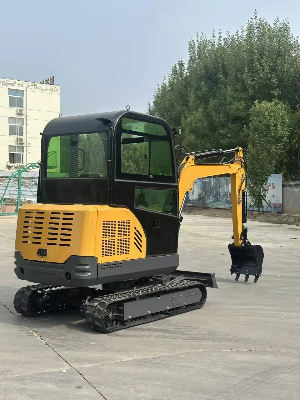 3,5 Tonnen leistungsstarker Bagger CE Yanmar/Kubota-Motor Dieselbagger Raupen-Minibagger