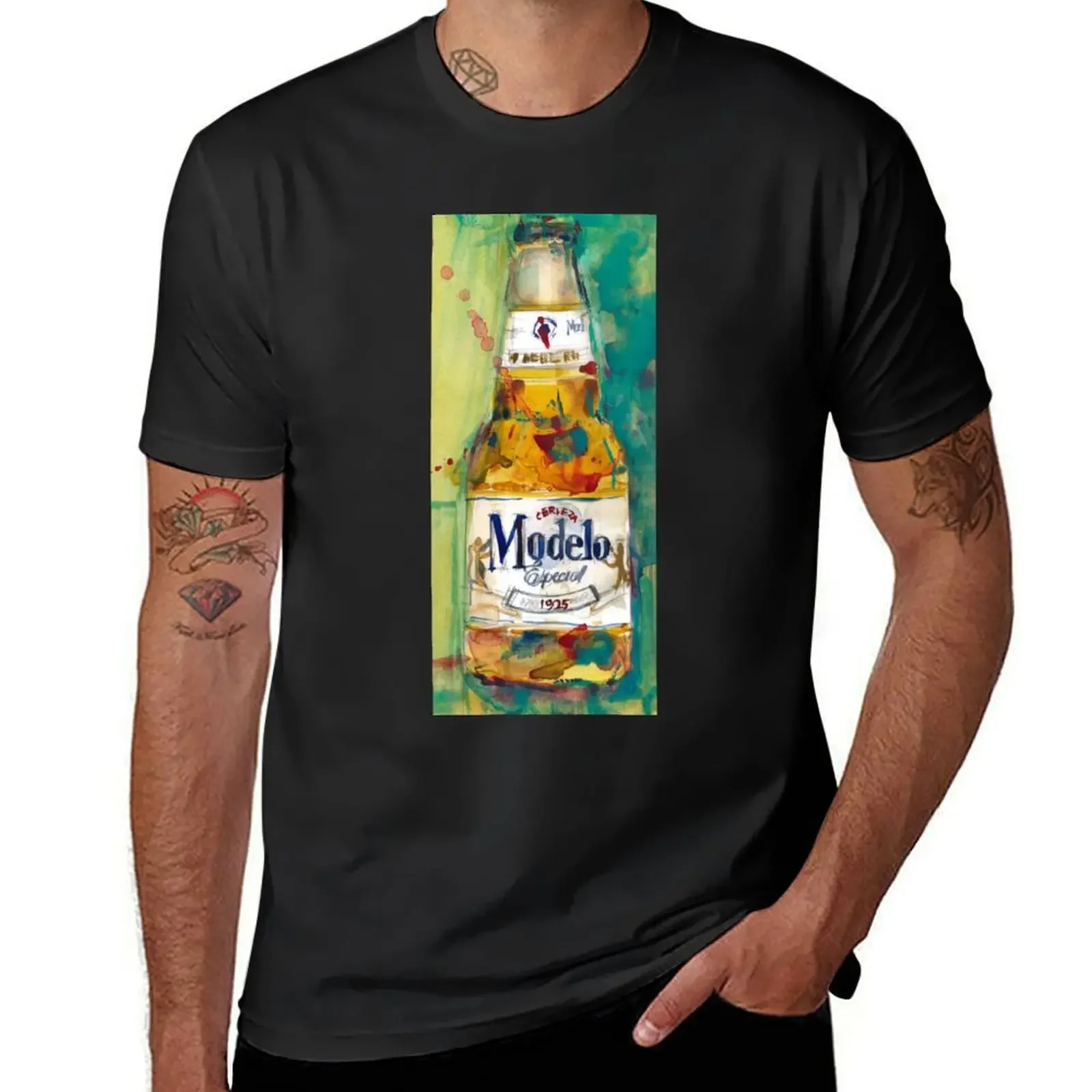 

Mexico Beer Art T-Shirt oversizeds plus size tops mens workout shirts