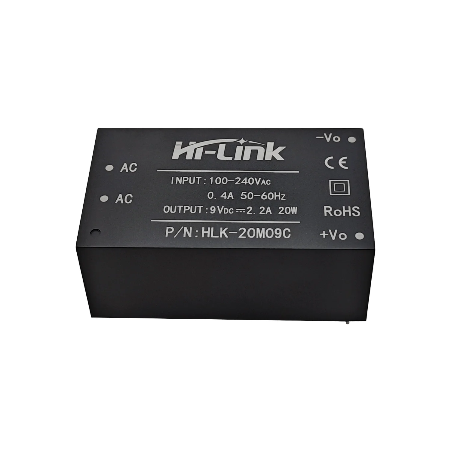 Hi-Link สินค้าใหม่เปิดตัว 20WC Series 2pcs HLK-20M09C 20M12C 20M15C 20M24C AC/DC โมดูล