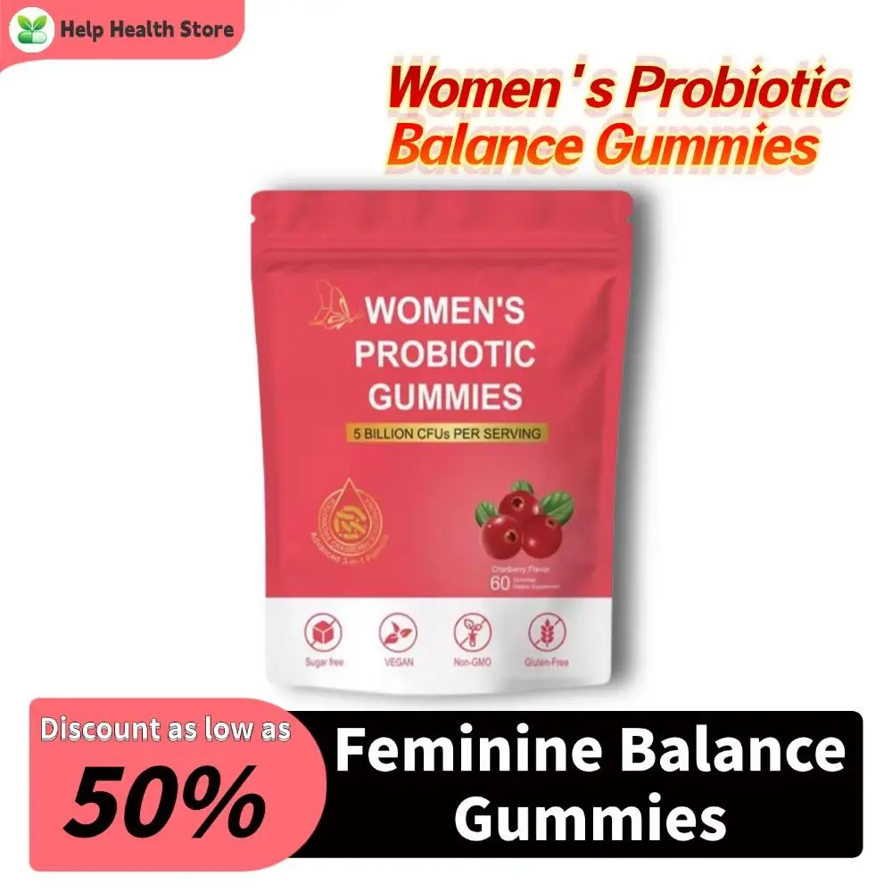 

Женские пробиотические жевательные конфеты, клюквенный пробиотик, упаковка из 60 шт., способствующее здоровье пищеварения, снимает кривление, улучшает иммунитет желоба, здоровье