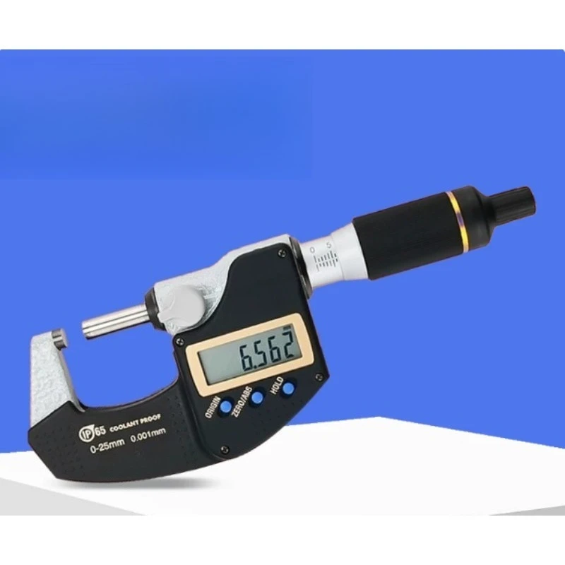 IP65 Waterproof Digital Micrometer 0-25mm High Precision Fast Measuring Tool Model 293-140-30 MDE-25PX