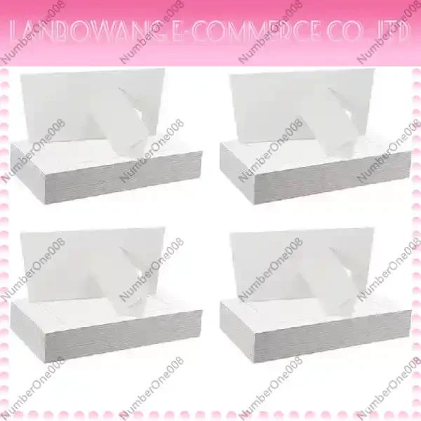 120 Pack Paper Picture Frames For 4 X 6Inch Photos, Standing White Cardboard Photo Frames With Easel DIY Crafts Frame New