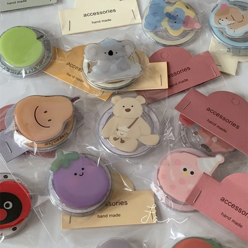 

Новая корейская милая подставка для подушки безопасности с телескопическим магнитным держателем для Iphone 17 16, Samsung S26 Griptok Grip Tok, кронштейн