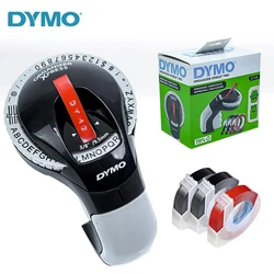 Dymo 12965 Manual Label Printer Omega 3D Embossing Typewriter Organizer Xpress DIY Print 9mm 1610 1540 1880 Motex Label