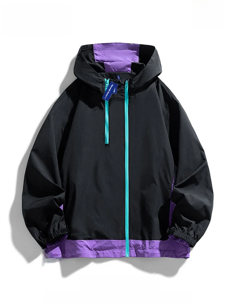 

Wassup Dozen Men's Outdoor Lightweight Single Layer Jaet Color Blo Hard ell Waterproof Windproof Hiking Clothing