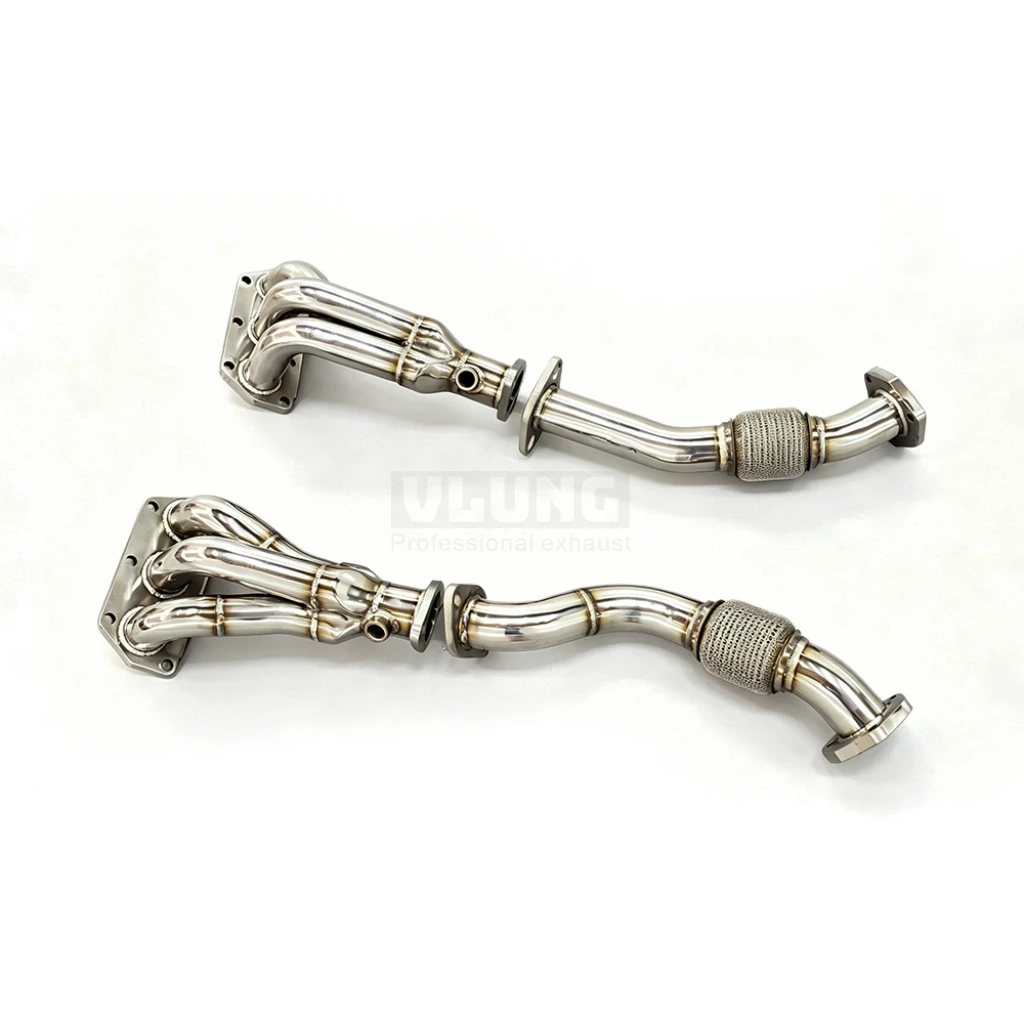 

Exhaust Manifold Header With Front Pipe For Audi TT 3.2L MK1 MK2 2002-2009 High Performance Collector