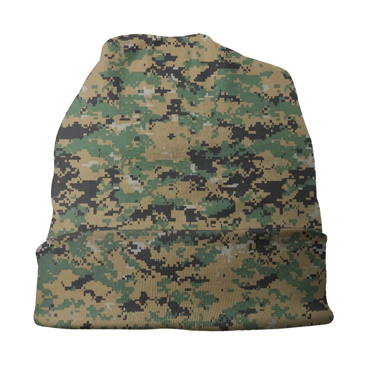 MARPAT Camouflage Unisex Bonnet Thin Outdoor Hats Skullies Hat Breathable Caps