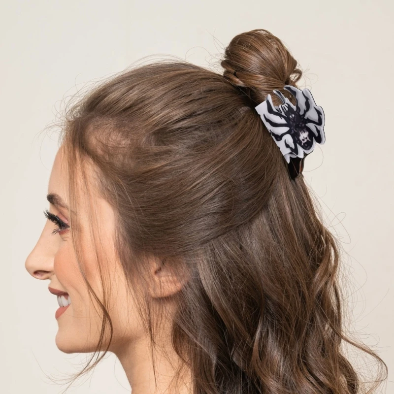 애니메이션 호박 머리 발톱 머리 캐치 대형 캐치 독특한 헤어핀 장식품 DXAA