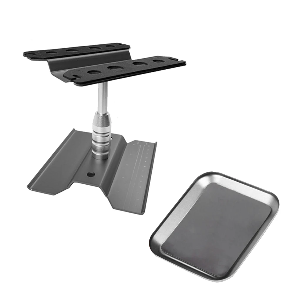 1/10 1/8 RC Auto Gereedschapsset Werk Stand Montage Platform Reparatie Station 360 Graden Draaien voor RC Buggy Crawler Korte vrachtwagen Auto