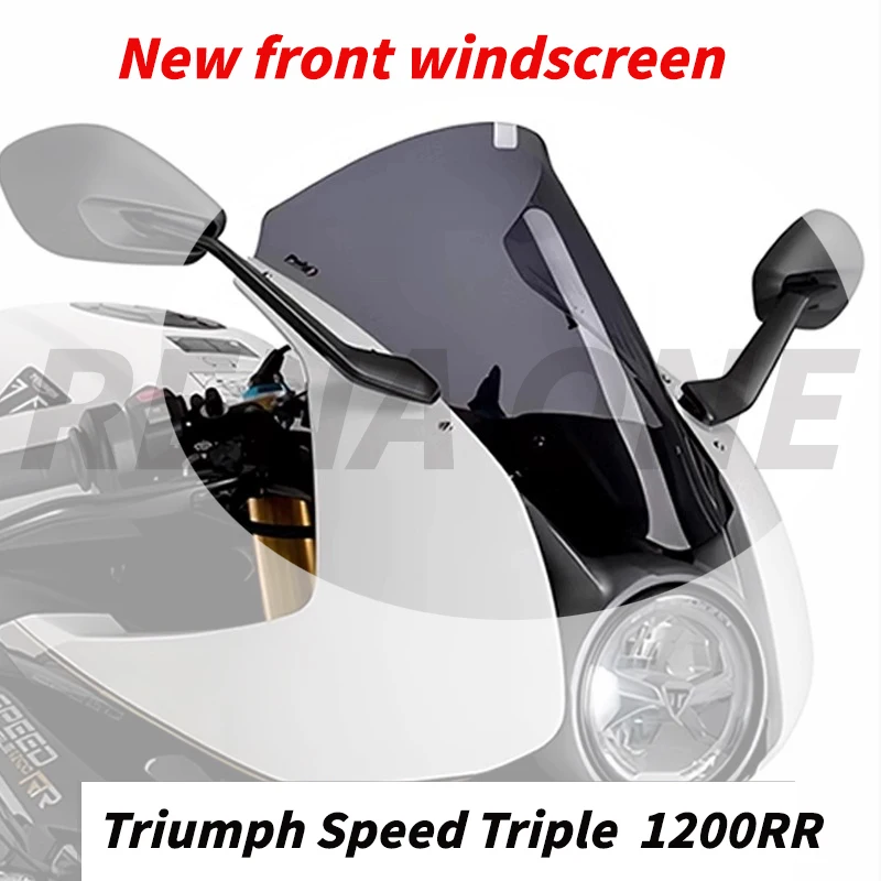 

For Triumph Speed Triple 1200RR Front Windscreen Racing Windscreen Raised Windscreen