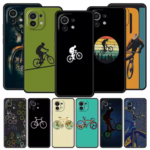 Phone Case For Xiaomi Poco X4 X3 NFC F3 F4 M3 M4 Mi Note 12T 10 11 Ultra 11T 13 Pro 12 Lite 9T 5G Cover Mountain Bikes Cycling