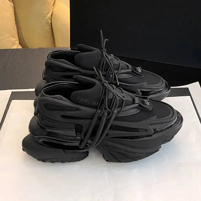 

Men Women Sneakers Plus Size 41 42 43 Women's Casual Shoes Fashion Chunky Sneakers Woman Thick Sole Sport Shoes Big Size Shoes