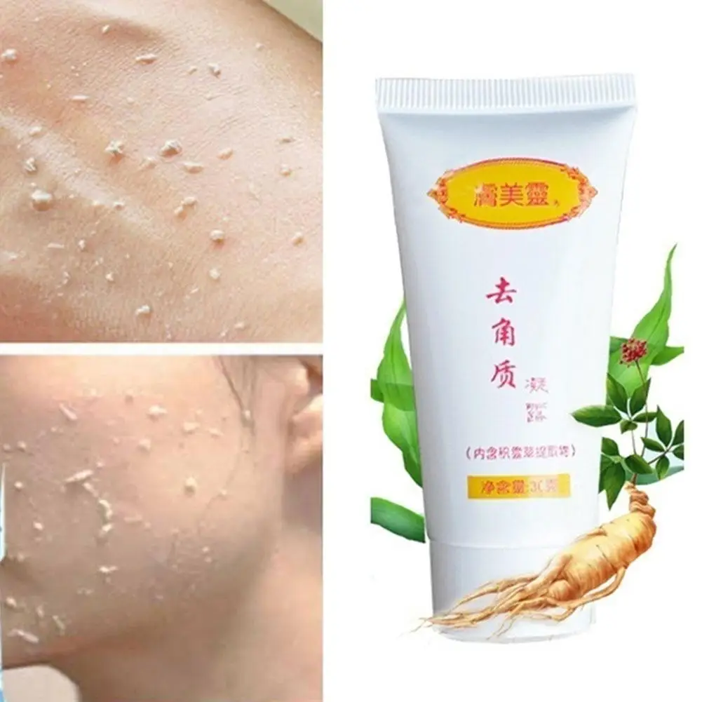 30g Facial Cleanser Exfoliating Gel Natural Facial Exfoliator Whitening Brightening Peeling Cream Gel Face Scrub Removal