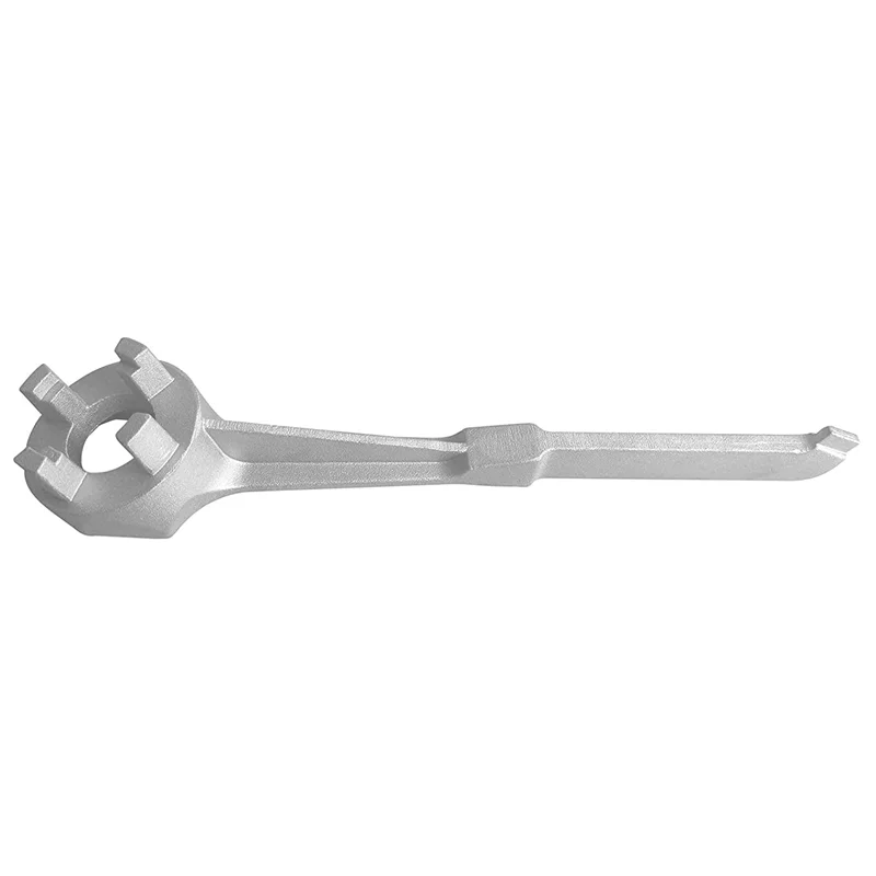 

AS94-2X Aluminum Drum Plug Wrench For Opening 10 15 20 30 50 55 Gallon Drums, Suitable For 2 Inch And 3/4 Inch Lids