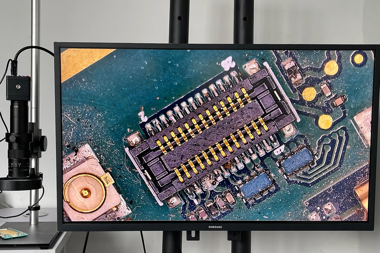Einstellbares 180X 120X 300X 200X 130X Zoom C-Mount-Objektiv 0,7X~4,5X Vergrößerung 25mm für HDMI USB Industrie-Videomikroskopkamera – Detail 32