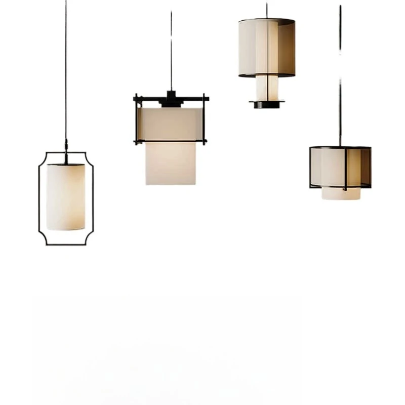 

New Chinese Restaurant Modern Bedside Bedroom Chandelier Antique Hotel Bar Bed and Breakfast Lighting