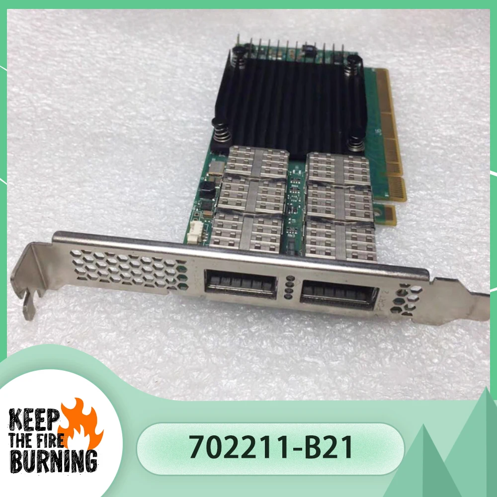 

For H-P 545QSFP HCA Dual Port Fiber Optic Ne-twork Card 702211-B21 705004-001