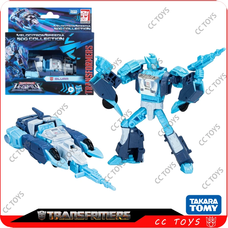 In Stock Transformers Toys Legacy Velocitron Speedia 500 Collection Blurr Action Figures Robot Collectibles Kids Toys