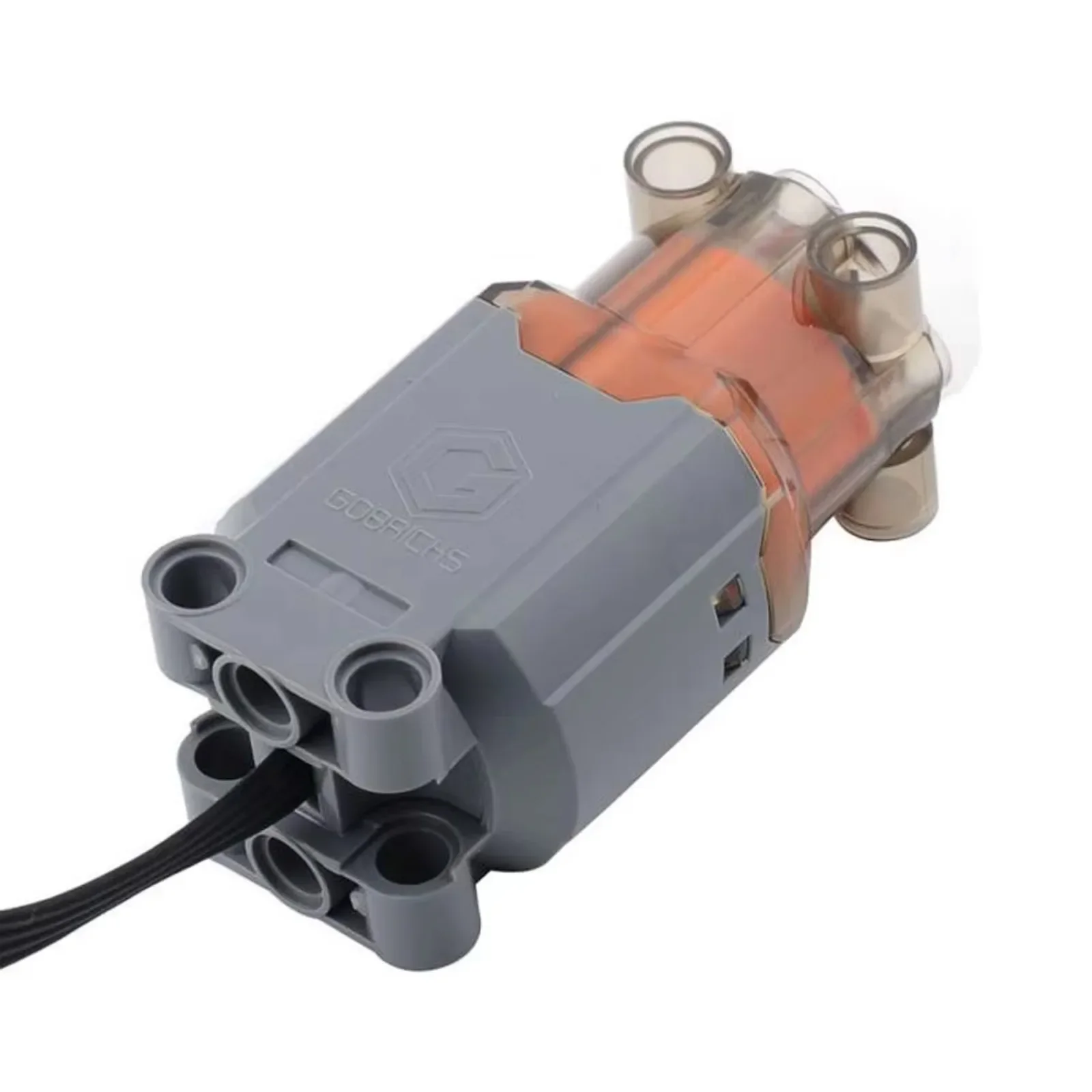 2 uds molde King Motor L grande negro furioso versión mejorada funciones de potencia MOC bloques de construcción técnicos ladrillos juguete 88003