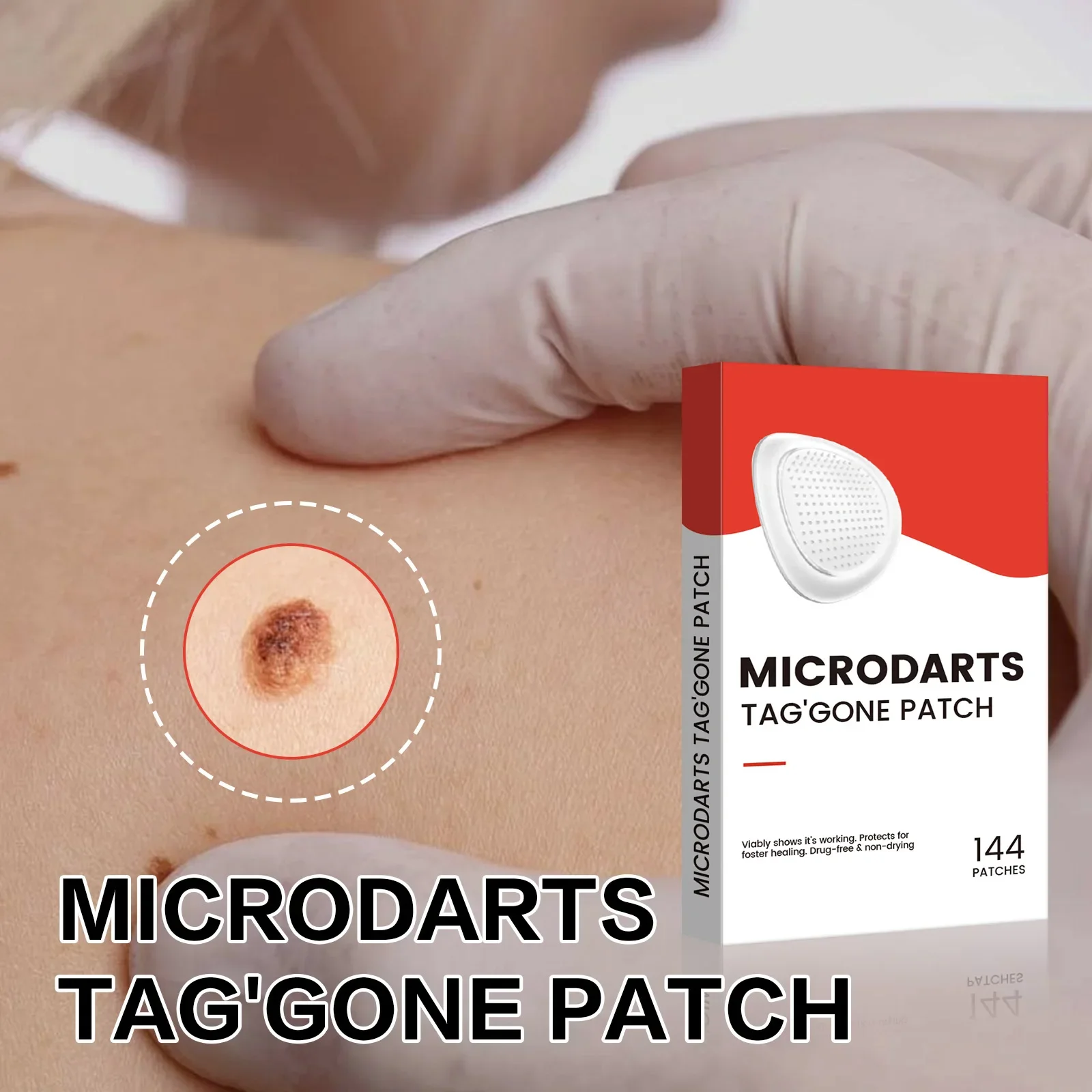 Pain-Free Skin Tag & Acne Patch Spot Patch Promotes Healing Thuja Extract Acne Patch