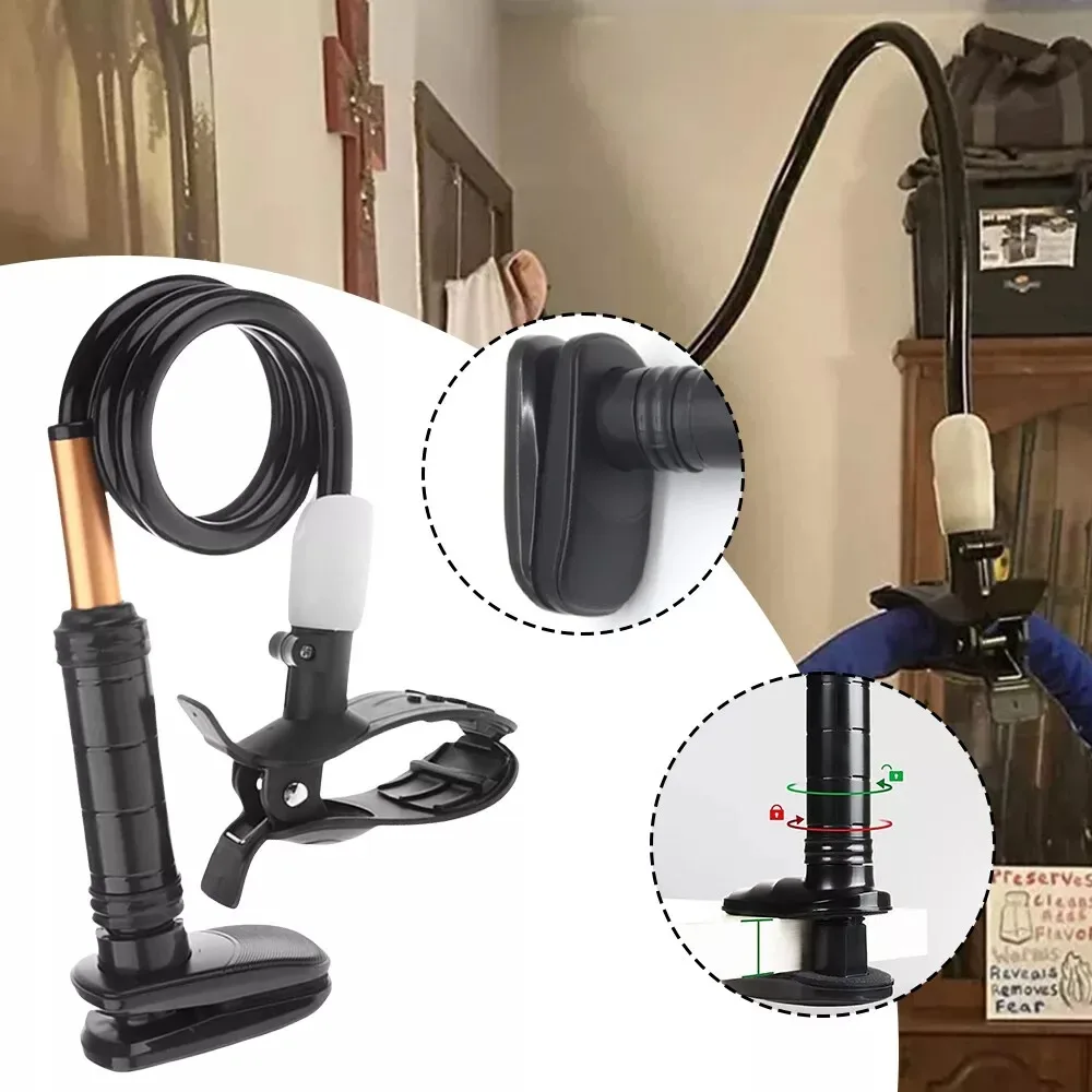 Support de tuyau pour machine CPAP, support de tuyau souple réglable, angle flexible et ajustable, conception de construction durable, équipement médical