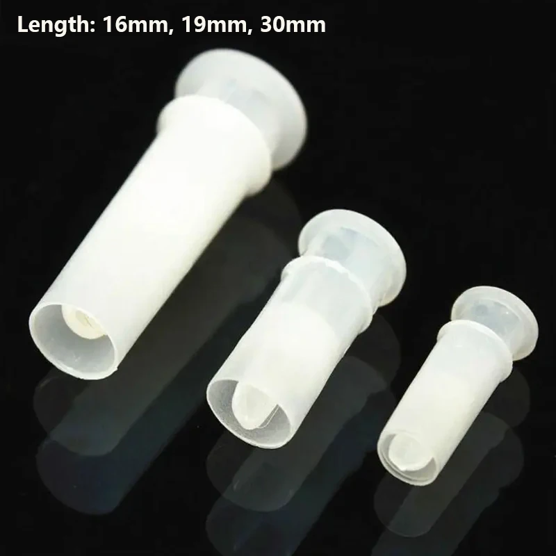 50pcs Length 16mm 19mm 30mm Plastic White Dog Cat Squeakers Shoes Repair Fix Pet Noise Maker Insert  Replacement