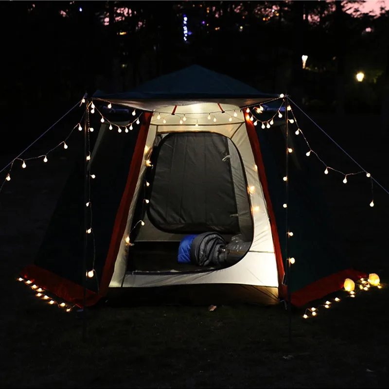 Imagem -06 - Totalmente Automático Pequeno uv Hexagonal Alumínio Pólo Tenda Acampamento ao ar Livre Toldo Grande Espaço Pérgola Jardim 245x245x165cm