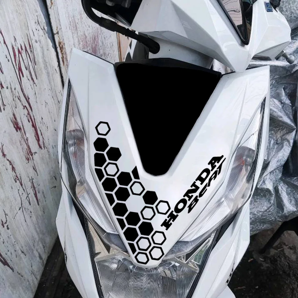 Motorcycle Body Honeycomb Vinyl Stickers Decor Beat Car Vinyl Decal Motor Sticker