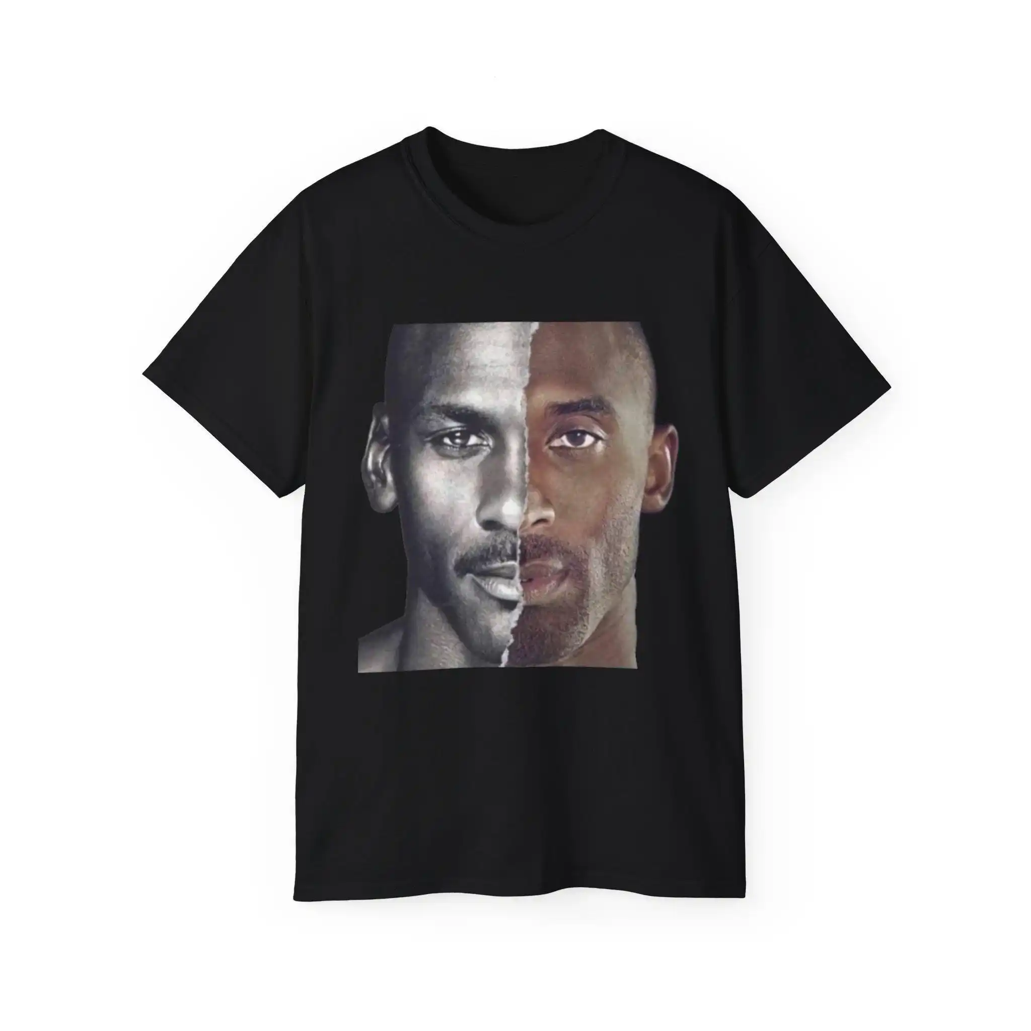 Split Face Legends Tee, Kobe Bryant and Michael Jordan Shirt, Basketball Fan