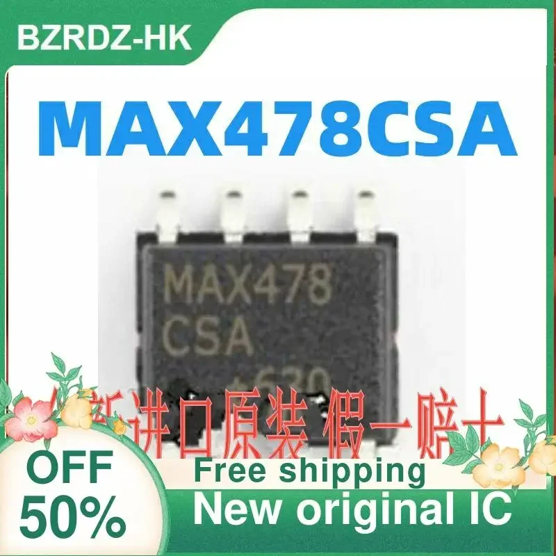 5PCS  MAX478CSA MAX478ESA MAX478 SOP8   New original IC