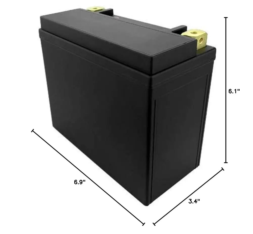 

Аккумулятор LifePO4 YTX20L-BS ETX20HL для мотоциклов и квадроциклов 12В, 500 CCA, 18Ач, на заказ