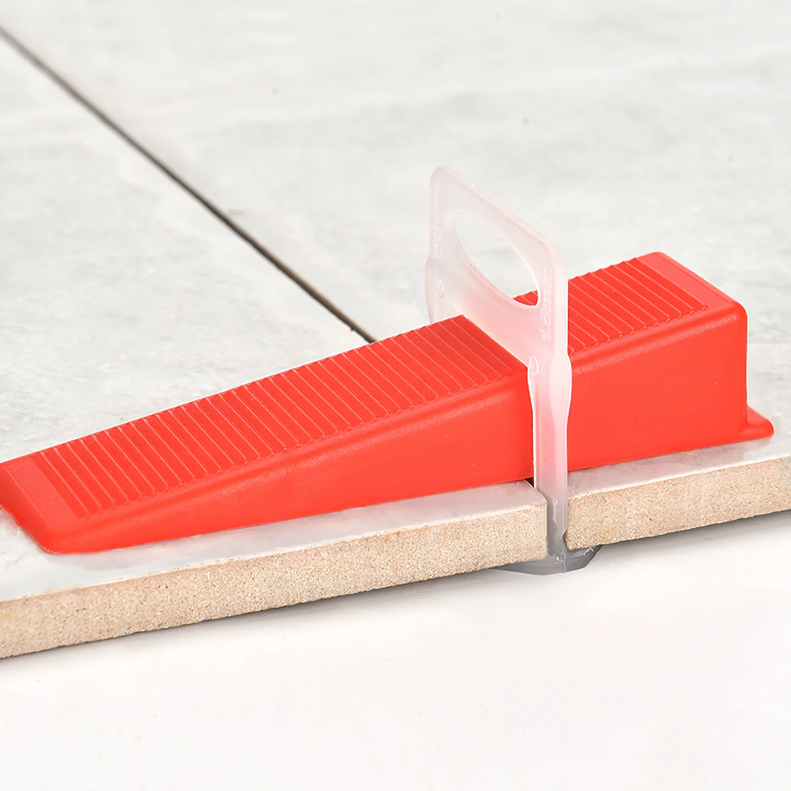 

50Pcs Tile Spacer Wedges Plastic Durable Long-Lasting Mini Lightweight for Wall Floor Tile Leveling Aligning System