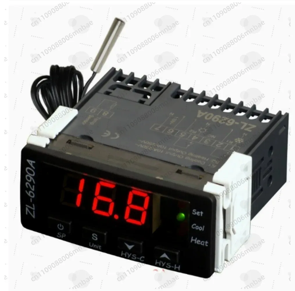 ZL-6290A Digital Temperature Controller Thermostat Thermoregulator, incubator Relay LED 10A Heating Cooling, STC-1000