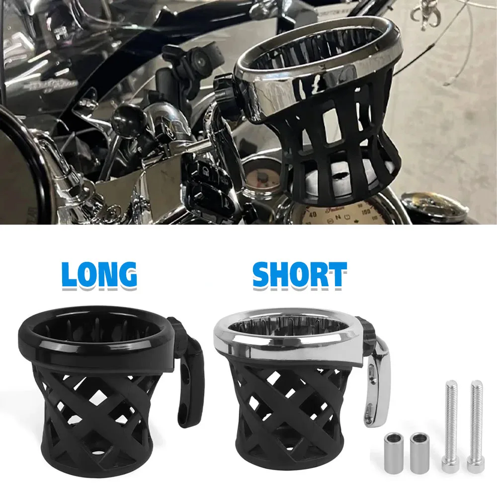 For Honda Goldwing GL Gold Wing 1800 GL1800 2001-2023 Motorcycle Handlebar Bottle Cup Holder Passenger Drink Cup Bracket