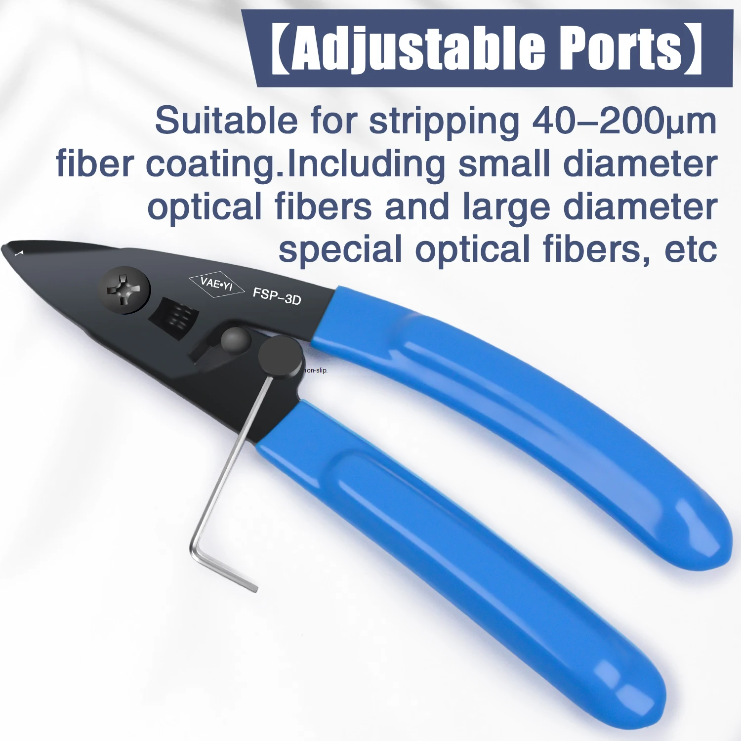 VAE · YI Double Core Stripper,Fiber Stripper,Cable Stripper,Fiber Optic Tools, Fiber Stripper, 2 Optical fibers at once