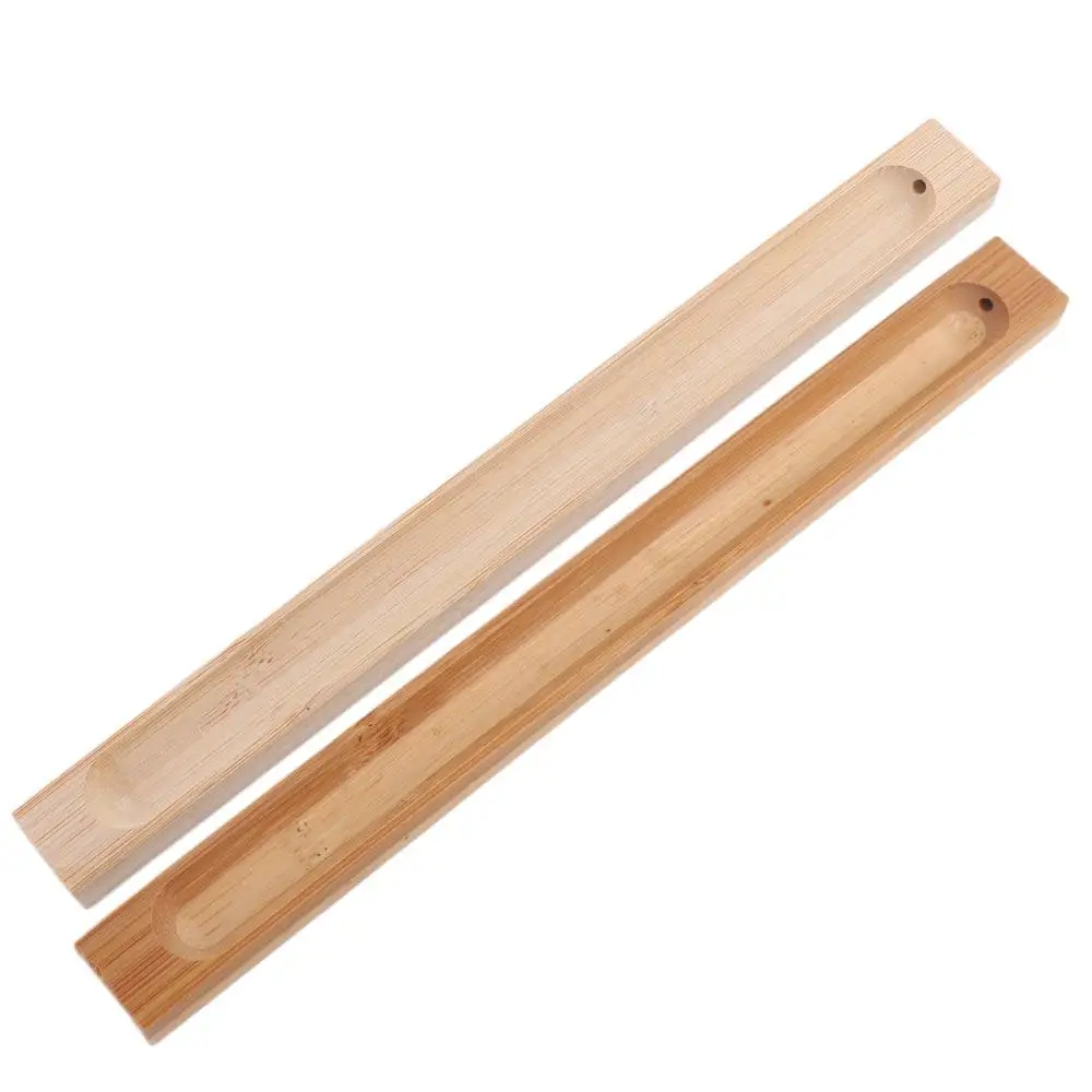 Bamboo Bamboo Board Incense Holder Eco-friendly Anti-Ash Flying Incense Stick Holder Natural Japanese Style Incense Ash Catcher