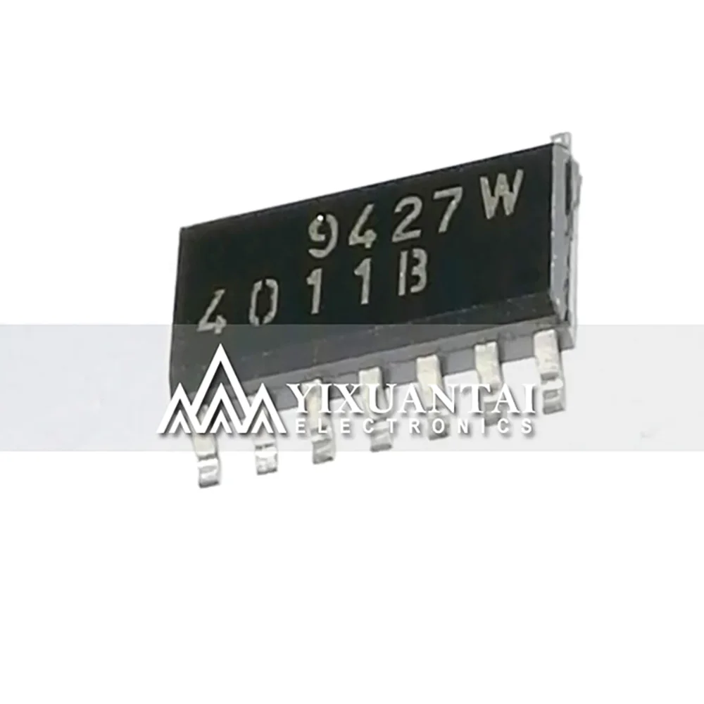 

50-500pcs/lot Free shipping HEF4011BT HEF4011 4011B IC GATE NAND 4CH 2-INP 14SO New Original